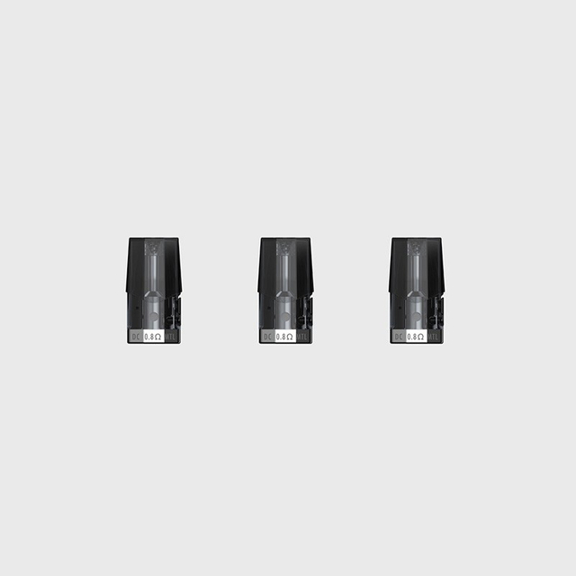 Authentic SMOKTech SMOK Nfix-mate Replacement Nifx Pod Cartridge w/ DC 0.8ohm MTL Coil - 3.0ml (3 PCS)