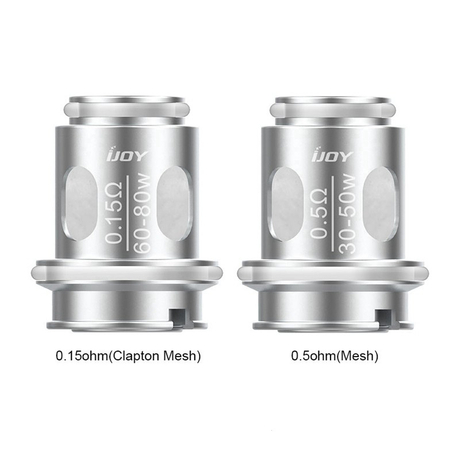 Authentic IJOY Flash Tank Replacement Clapton Mesh Coil Head - 0.15ohm (60~80W) (5 PCS)