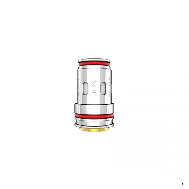 Authentic Uwell Crown 5 FeCrAl UN2-3 Triple Mesh Coil - 0.2ohm (65~70W) (4 PCS)