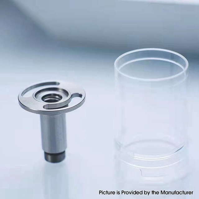 Replacement Extend Tank Tube for Monarch J3S 2 RTA Stainless Steel + Glass