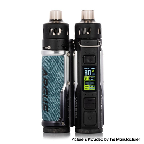 Authentic Voopoo Argus Pro Pod System Vape Mod Kit VW 5~80W, 3000mAh, 4.5ml, 0.15ohm / 0.3ohm