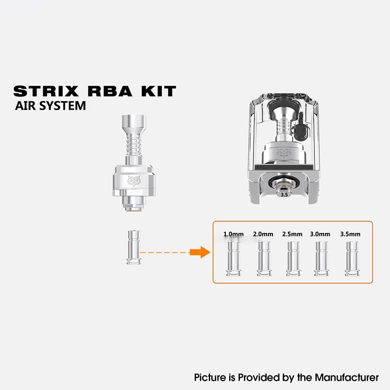 Authentic Ambition Mods STRIX RBA Boro Tank Kit for Billet / BB / Boro Mod 