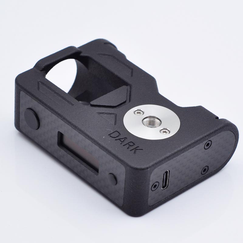 Black Knight 3D Print All-in-One 80W Box Mod – VW, 18650 Battery, Coil Building Tap