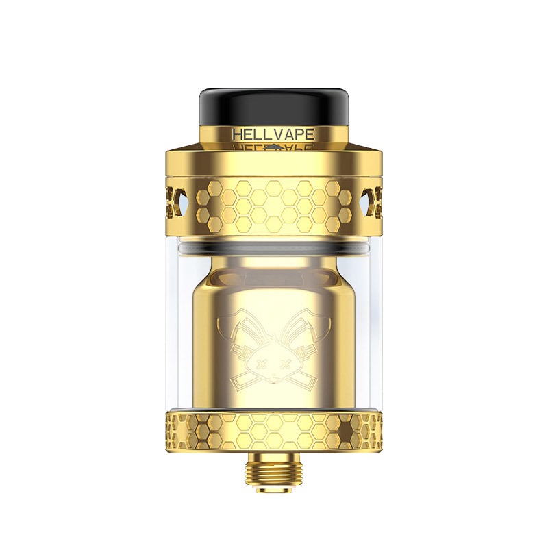 Authentic Hellvape Dead Rabbit 4 RTA 26mm Tank – Dual Coil, 3.5ml 5.5ml, Top Airflow RTA