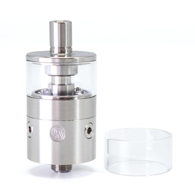 SXK pNeumatyca Style RTA Rebuildable Tank Atomizer 316SS + Glass, 3.5ml, 22mm Diameter