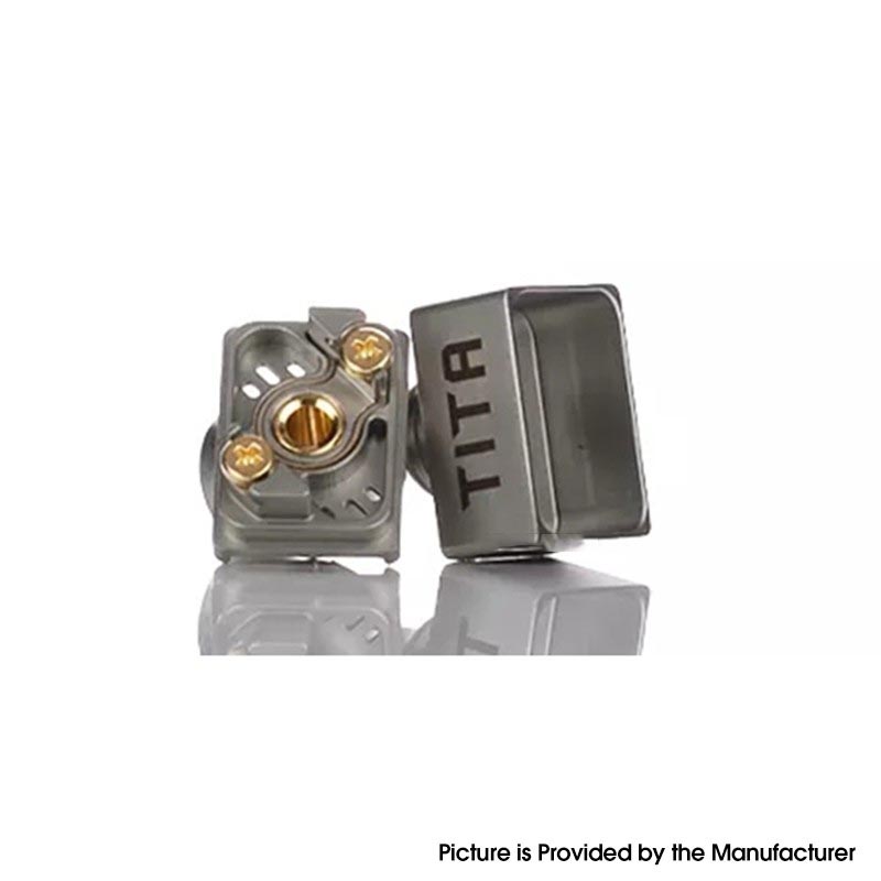Veepon Tita X RBA – Authentic | Billet Box Boro | 7 Air Pins 1.0-4.0mm