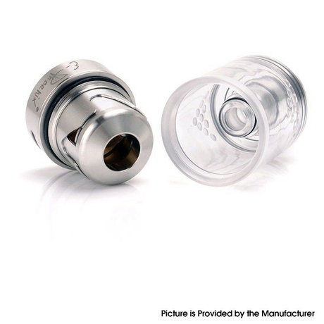 YFTK Hurricane Junior RTA Rebuildable Tank Vape Atomizer 316 Stainless  Steel, 2ml, 22mm Diameter & Reviews - shareAvape