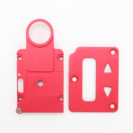 SXK Screen Plate + Button Plate Set for DNA 60W / 70W BB Style/ billet Vape Box Mod Aluminum Alloy (2 PCS)
