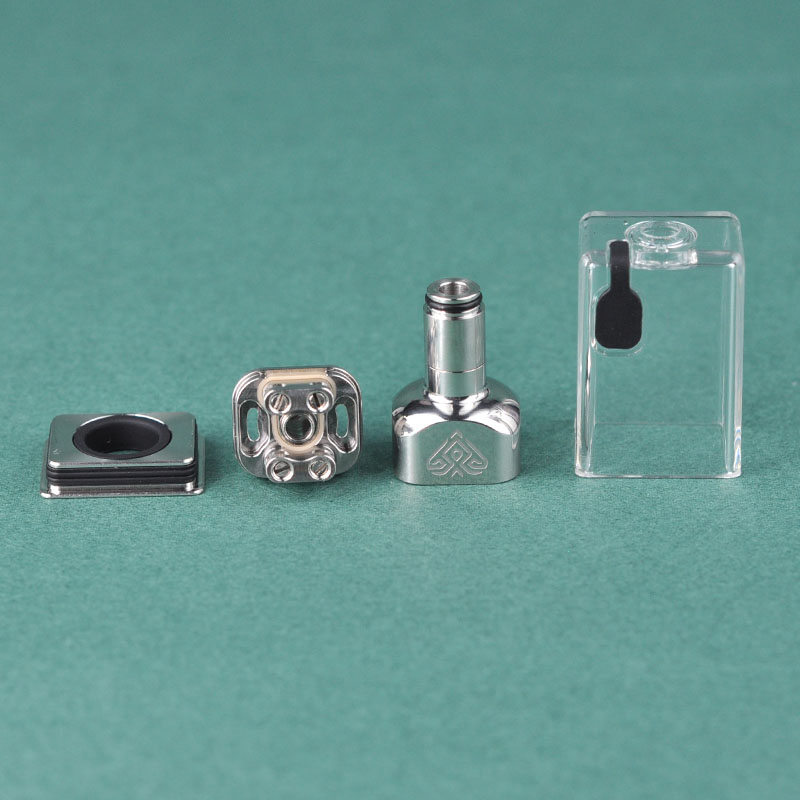 Authentische Ambition Mods Agra RBA Tank für Boro / Billet / Dotaio Mods, 3ML, 7 Luftstromstifte (0,8–3,5 mm) 