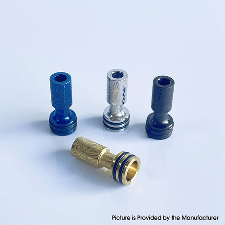 Rekavape Monarchy Ultra TF Dama Style 510 Drip Tip for RDA / RTA / RDTA Atomizer Stainless Steel