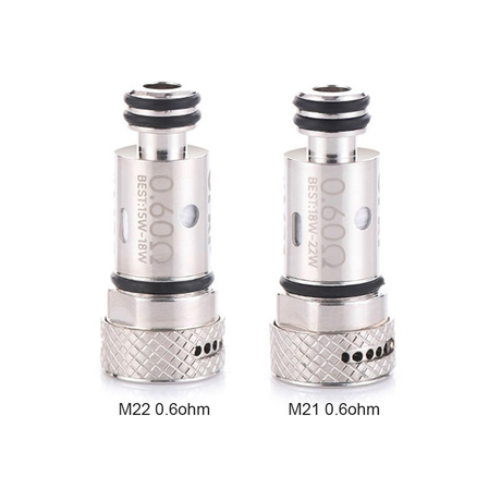 OFRF Nexmini Pod Replacement M21 Parallel Coil Head - 0.6ohm (15~25W) (5 PCS)
