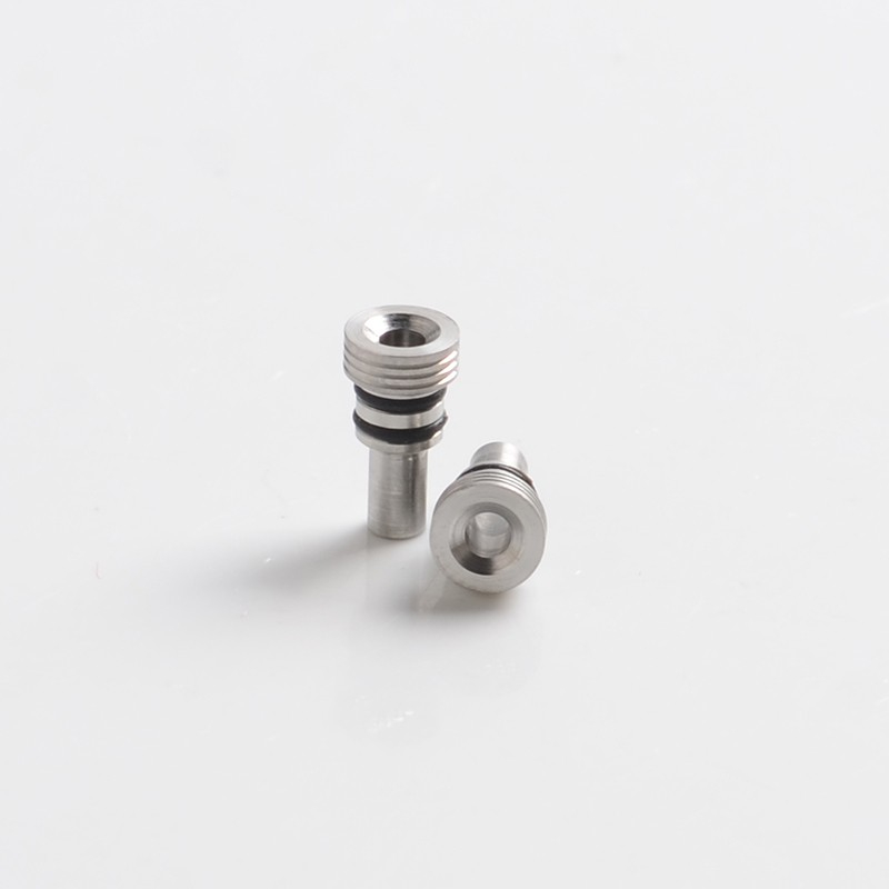 Ambition Mods dan Vaping Gentlemen Club Uskup MTL RTA RTA Penggantian Pin Asupan Udara - Silver, 316SS (2 PC)