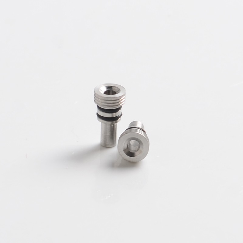 Ambition Mods dan Vaping Gentlemen Club Uskup MTL RTA RTA Penggantian Pin Asupan Udara - Silver, 316SS (2 PC)