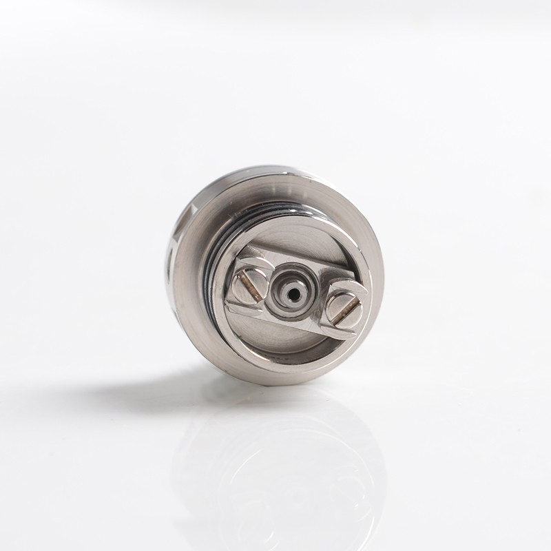 5AVape BY-kA V.9 V9 MTL RTA Rebuildable Tank Atomizer Full Kit w/ Nano Set + PEI Tank - Silver, 3.0ml / 5.0ml, 22mm Diameter