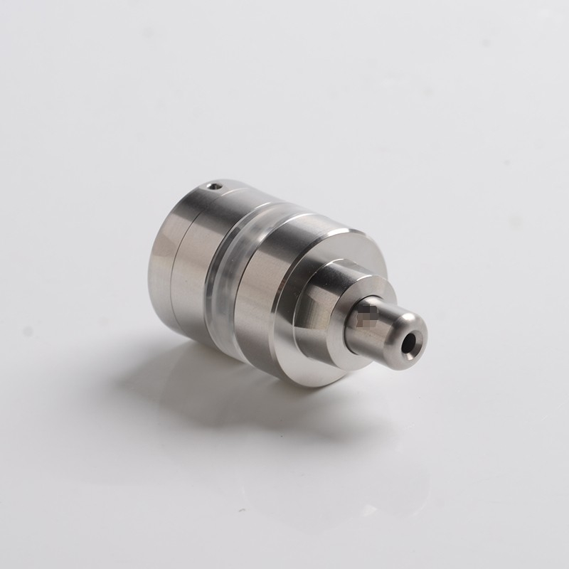 ShenRay KF Lite Plus Style RTA Rebuildable Tank Vape Atomizer w/ Spare Acrylic Tank, SS, 4.0ml, 24mm Diameter
