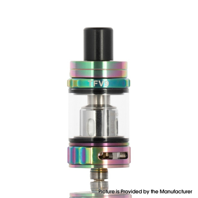 SMOKTech SMOK TFV9 Mini Sub Ohm Tank Clearomizer Vape Atomizer, 3.0ml, 0.15ohm, 23mm Diameter