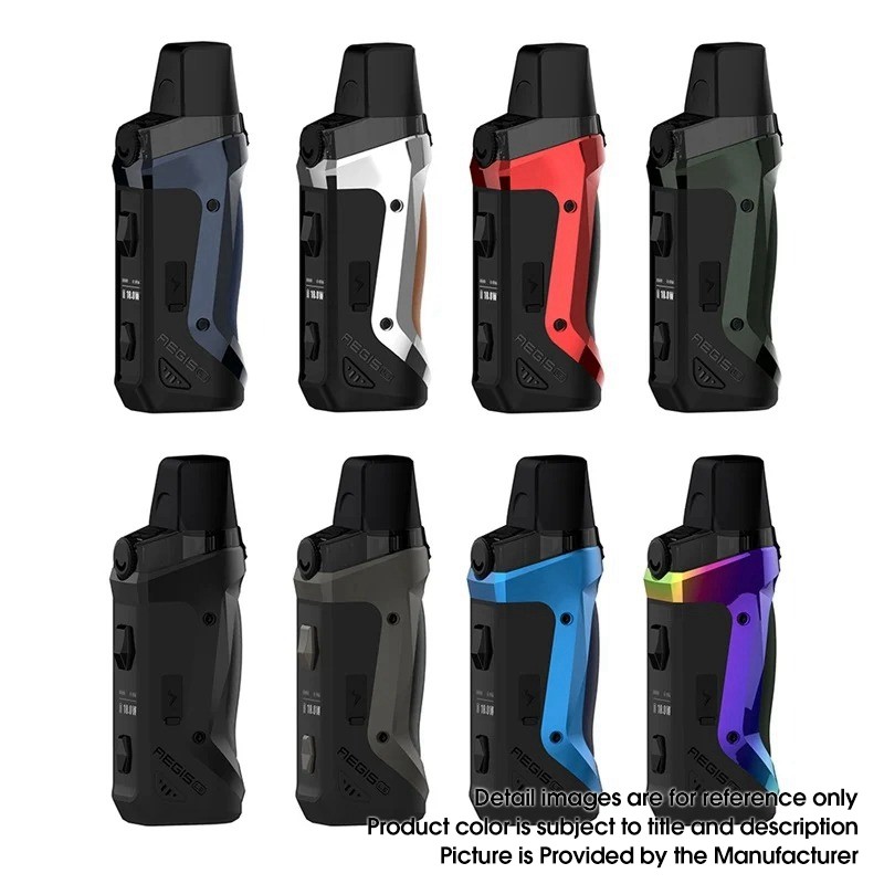 GeekVape Aegis Boost LE Bonus Pod System Vape Kit with 5 Coils, 5