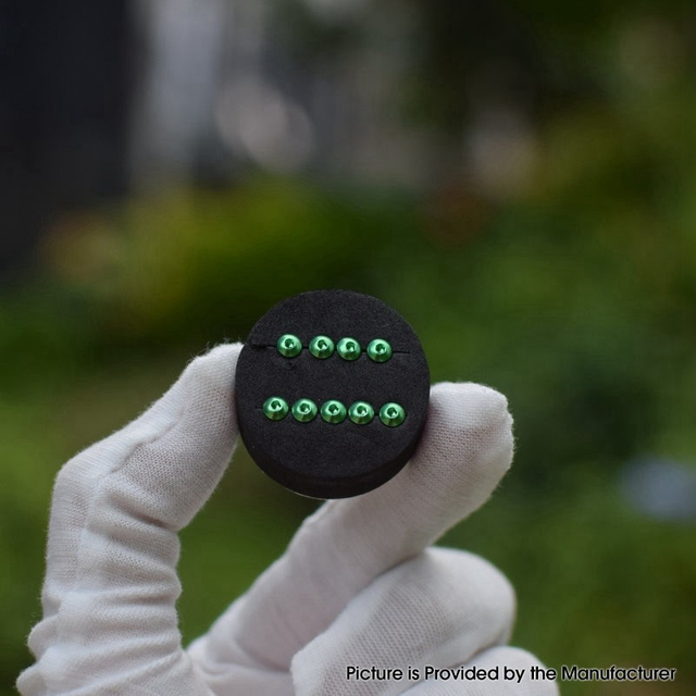 Authentique MK MODS Kit de jeu de vis de remplacement pour SXK BB 70W / DNA 60W Style Box Mod Kit/Billet en alliage d'aluminium (10 pièces)