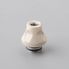 Monarchy Cyber 2 510 Drip Tip Set - Silver, SS + POM + PEI + PEEK + PC, 1 PC 510 Connector + 5 PCS Mouthpiece