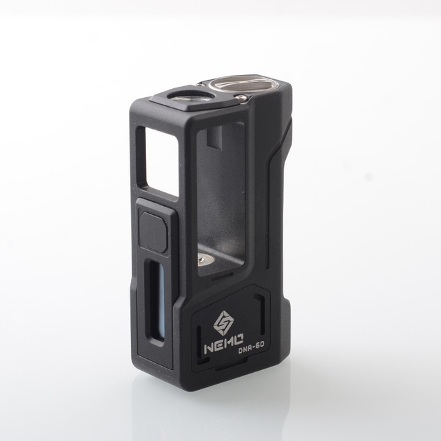 Nemo Style 60W Boro Mod - DNA60/C Evolv Chipset, 1x18650, BB / Billet Boro Tank Compatible