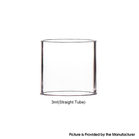 Wotofo The Troll X RTA Replacement Straight Tank Tube - 3.0ml, Glass (1 PC)