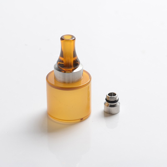 Replacement Tank Tube + MTL Drip Tip for KF Lite Plus Style 2021 RTA Rebuildable Tank Vape Atomizer, PEI, 4.0ml