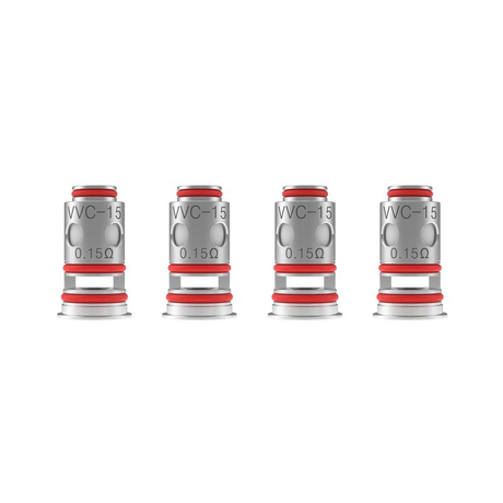 Vandy Vape Jackaroo Pod Kit / Pod Cartridge Replacement VVC-15 Mesh Coil Head - 0.15ohm, 35~60W, DL (4 PCS)