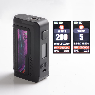 dual 21700 vape mod Vandy Vape Gaur-21 200W Dual 21700 Vape Box Mod, VW 5~200W, 2 x 18650 /  21700