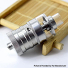 YFTK FLASH E -VAPOR V4.5S + STYLE ROST REPPECECEZIONE CAP BACCO DI GLAN + CHIMNEY - argento, 2,0 ml, acciaio inossidabile (1 PC)