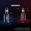 SMOK tech SMOK arcfox 230w tc vw Vape box Mod、5〜230w、2 x 18650
