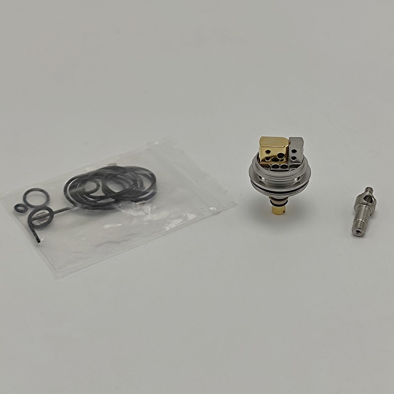 Coppervape Hussar Style RTA Replacement Dual Coil deck with 1.3mm / 1.0mm Airflow Pin