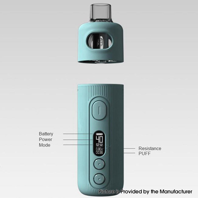  VOOPOO SEAL Pod System Vape Kit 1200mAh, VW 5~40W, 2.0ml, 0.8ohm / 1.2ohm