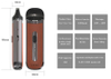  VEIIK kit de airo plus 1200mAh 20W 2ml god kit