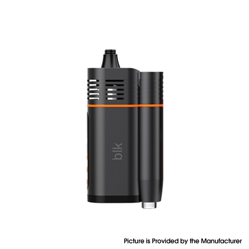 Authentic Kingtons BLK Rotary Dry Herb & Wax Vaporizer Vape Kit 1800mAh, 1.0ml, 0.6ohm