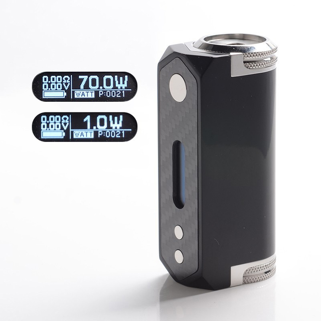 SXK Stickman SLGT V2 Gera GT Style 70W TC VW Variable Wattage Vape Box Mod 1 x 21700