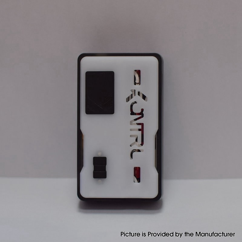 KONTRL V2 KONTRL MAG 스타일 프론트 + 백 도어 패널 플레이트 w/ 버튼 Mod dot AIO Vape POD 시스템 아크릴