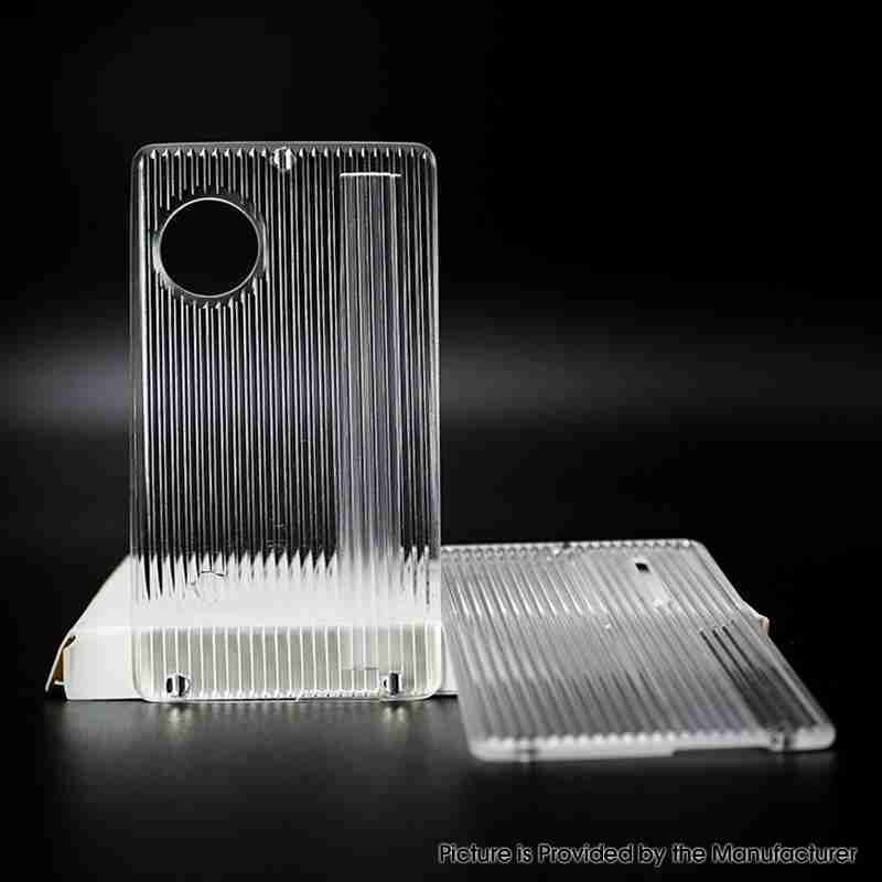 Penggantian Etent Authentic Depan + Pelat Panel Pintu Kembali untuk Dotmod Dotaio Vape Pod System PC (2 PCS)