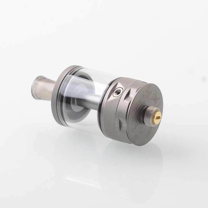 Authentische Ambitionsmods BI2HOP MTL RTA (Bischof V2) Atomizer 4,0 ml, 0,8 / 1,0 / 1,2 mm Luftstift, 22 mm