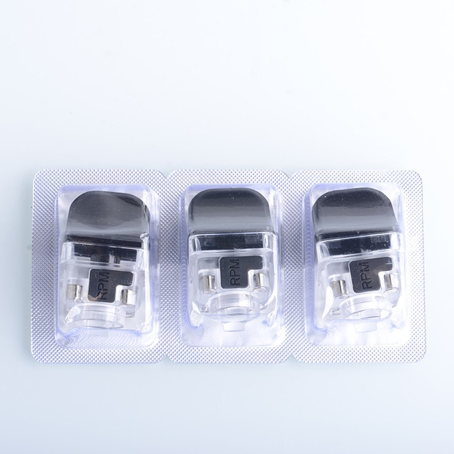 Authentic SMOKTech SMOK RPM 4 Pod Mod Kit Replacement RPM Empty Pod Cartridge - 4.5ml, PCTG (3 PCS)