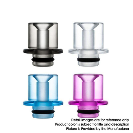 Authentic Reewape RS333 510 Drip Tip for RBA / RTA / RDA Atomizer Acrylic (1 PC)