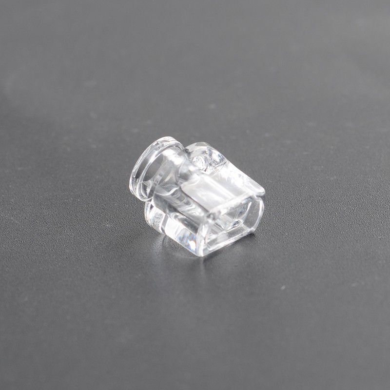 Nunca normal apito v2 estilo 510 ponta de gotejamento para ponto Mod dot AIO pod - clear, pmma