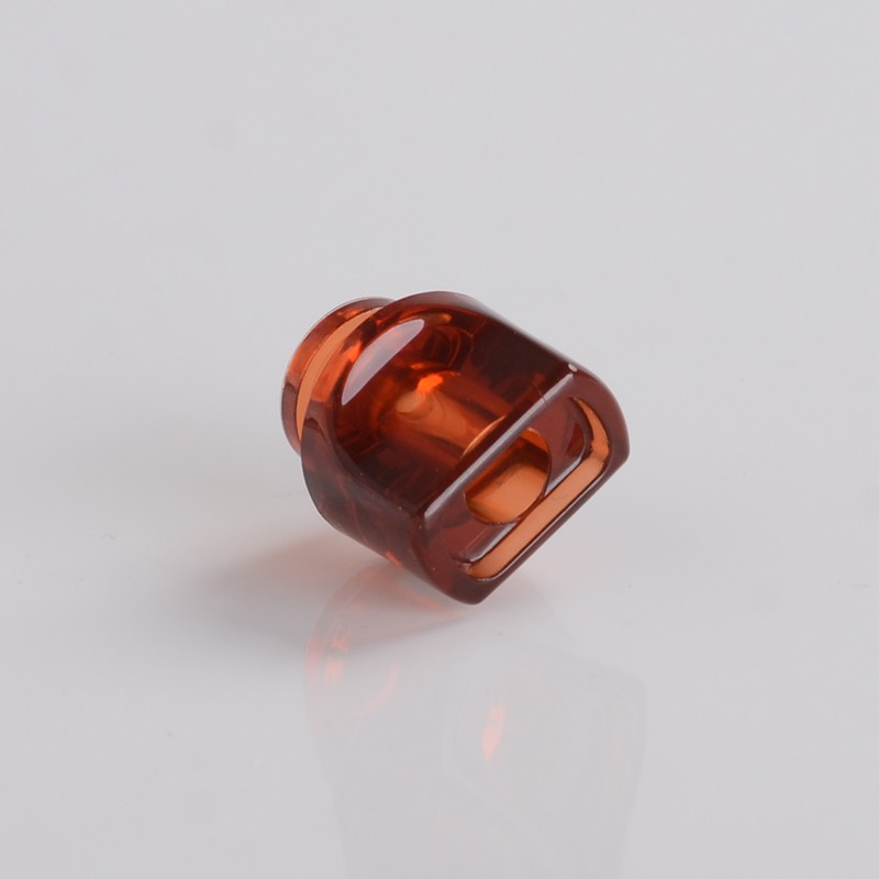 Nunca normal apito v2 estilo 510 ponta de gotejamento para ponto Mod dot AIO pod - clear, pmma