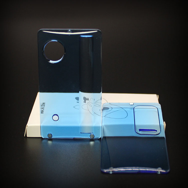 ETU Replacement Front + Back Door Panel Plates for dotMod dotAIO Pod System - Transparent PCTG (2 PCS)