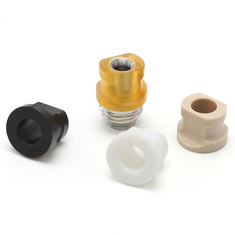 SXK ST Sturdy Hybrid Drip Tip for SXK BB / Billet and DotAIO Kit 1 x 316SS Base + 4 x Mouthpieces
