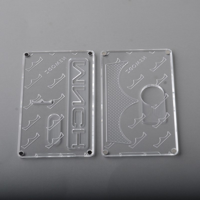 NS X Monarchy Front + Back Door Panel Plates for BB / Billet Box Vape Mod POM (2 PCS)