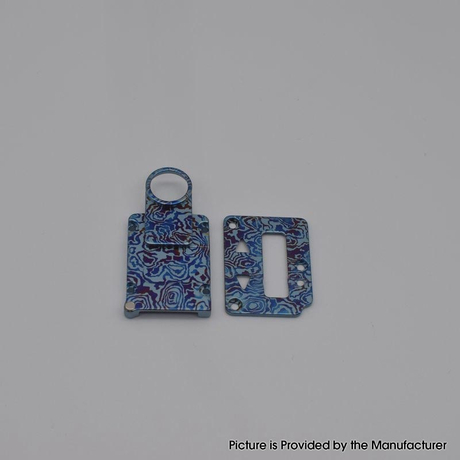 Authentic MK MODS Ti-type2 inner Plate Set for SXK BB / Billet Box Mod Kit Titanium
