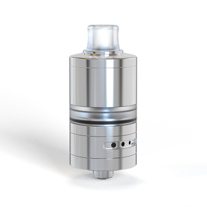 CGMODS DIGUA Style RTA Rebuildable Tank Atomizer - Silver, 4.0ml, MTL / DL, 22mm Diameter