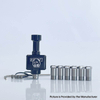 Rekavape Wick'd Reviv'D RBA Bridge for Billet / BB / Boro - Purple, 7 PCS Air Pin