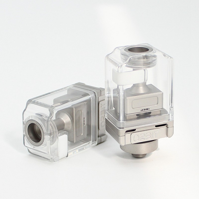 SXK Mission XV Orbit RBA Bridge Tank for Billet / SXK BB Box Mod Kit / Boro Mod Kit 316SS + PCTG, 4.5ml