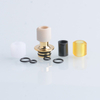 Monarki 510 Tip tetes untuk RDA / RTA / RDTA / tangki 1 x basis ujung tetes dan 4 x corong (pom / pc / peek / pei)